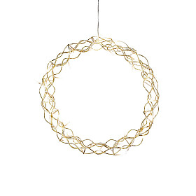 Konstsmide - Krans 48 varmvita LED