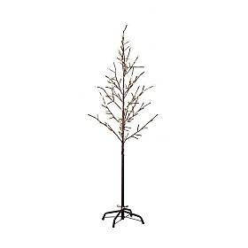 Konstsmide - Brunt träd 150 cm varmvit LED