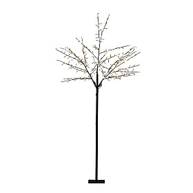 Konstsmide - Brunt träd 250 cm varmvit LED