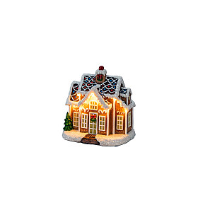 Konstsmide - B/O mini Pepparkakshus LED