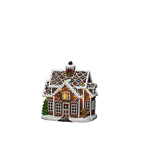 Konstsmide - B/O juldekor. Pepparkakshus