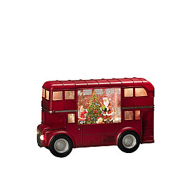 Konstsmide - Vattenfylld buss med tomte