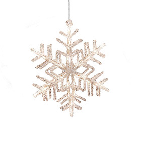 Konstsmide - Snöflinga 30cm vvita LED