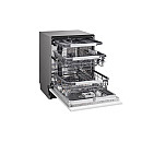 LG - DB475TXS - Integrerad 60 cm, QuadWash & TrueSteam, 14 kuvert