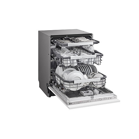 LG - DB475TXS - Integrerad 60 cm, QuadWash & TrueSteam, 14 kuvert