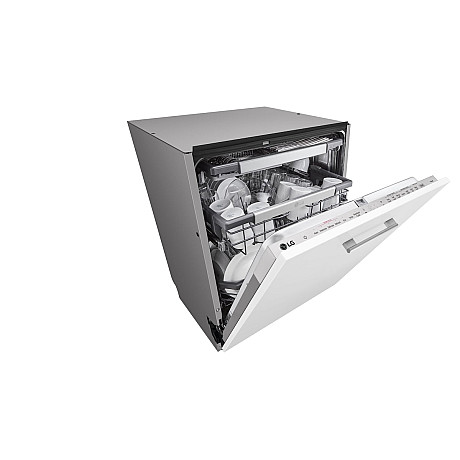 LG - DB475TXS - Integrerad 60 cm, QuadWash & TrueSteam, 14 kuvert