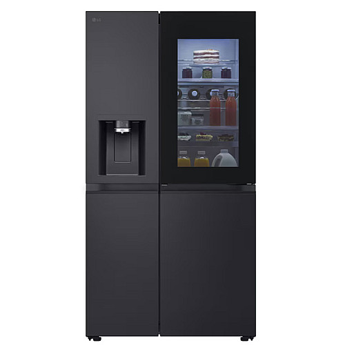 Lg side by side gsxe90evad wifi, is och vattendispenser black steel
