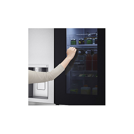 LG - GSXV90BSAE WiFi,  Is och vattendispenser med InstaView Rostfritt stål