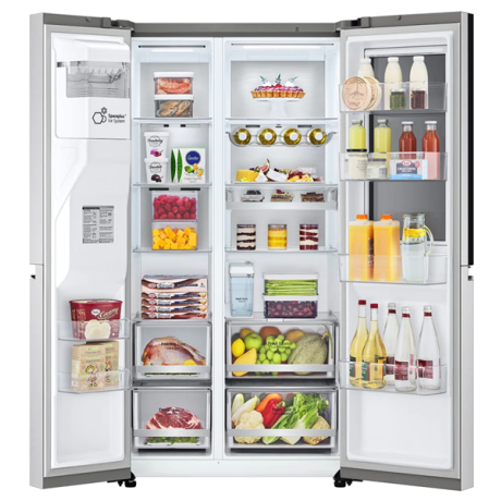 LG - GSXV91BSAF - 635L InstaView Door in Door LG - GSXV91BSAF - 635L InstaView Door in Door