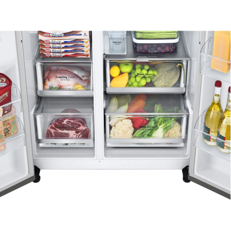 LG - GSXV91BSAF - 635L InstaView Door in Door LG - GSXV91BSAF - 635L InstaView Door in Door