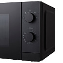 LG - MS2082F - Svart, Fristående mikro 20 liter, 700 Watt