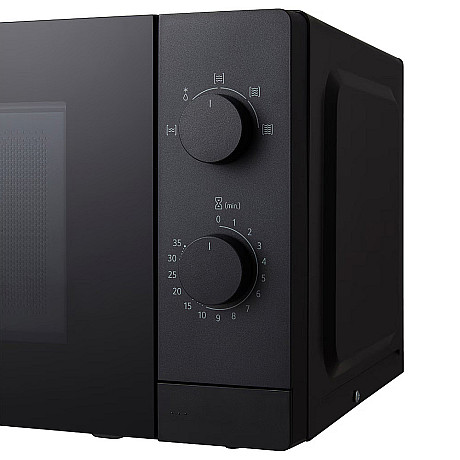 LG - MS2082F - Svart, Fristående mikro 20 liter, 700 Watt