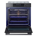 LG - WS7D7631WB - Mattsvart, Kapacitet 76 liter, InstaView, Air Fry och pyrolys