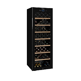 La Sommelière - CLASSIC185 - Fristående Wi-Fi, 185 flaskor, 59.5 cm, Svart