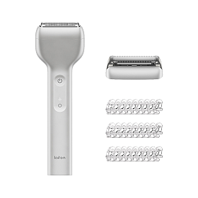 Laifen - T1 Pro - Med trimmerhuvud, 3 kammar, drift 120 min, IPX7, silver
