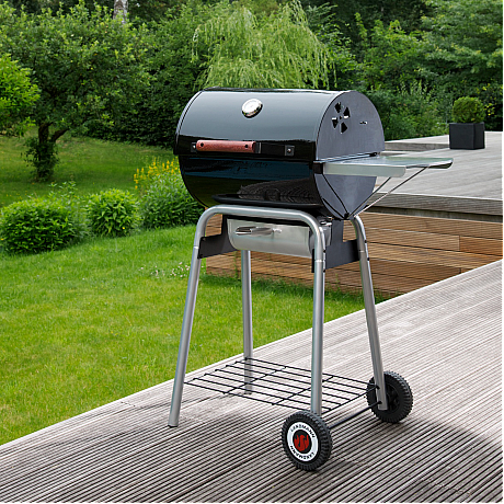 Landmann - Taurus 440 - Mindre kolgrillstunna med höj/sänkbart kolgaller