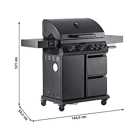 Landmann - Cool Black 4.1 MaxX+ Kochwerk - FryUp - 2X5L