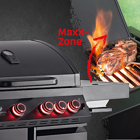 Landmann - Cool Black 4.1 MaxX - 4 brännare och kylbox