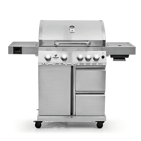 Landmann - Cool Steel 4.1 MaxX - 4 brännare och kylbox