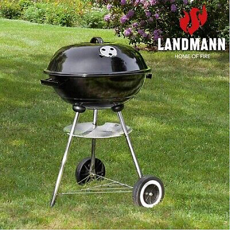 Landmann - CG I 415 - Liten och portabel kolgrill 43 cm