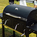 Landmann - XXL Kolgrillsvagn - Dubbla kolzoner