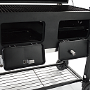 Landmann - XXL Kolgrillsvagn - Dubbla kolzoner