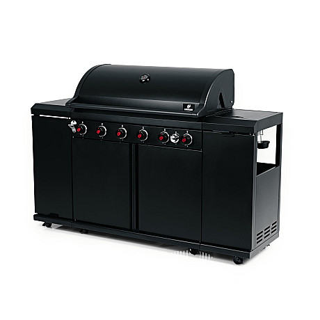 Landmann - Outdoor Kitchen 6.1 MaxX Svart - 6 brännare, 800°C Landmann - Outdoor Kitchen 6.1 MaxX Svart - 6 brännare, 800°C