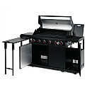 Landmann - Outdoor Kitchen 6.1 MaxX Svart - 6 brännare, 800°C Landmann - Outdoor Kitchen 6.1 MaxX Svart - 6 brännare, 800°C