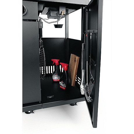 Landmann - Outdoor Kitchen 6.1 MaxX Svart + Kochwerk - FryUp - 2X5L