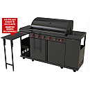 Landmann - Outdoor Kitchen 6.1 MaxX Svart - 6 brännare, 800°C Landmann - Outdoor Kitchen 6.1 MaxX Svart - 6 brännare, 800°C