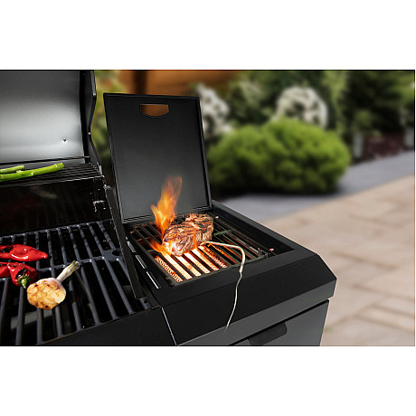 Landmann - Outdoor Kitchen 6.1 MaxX Svart - 6 brännare plus infrabrännare