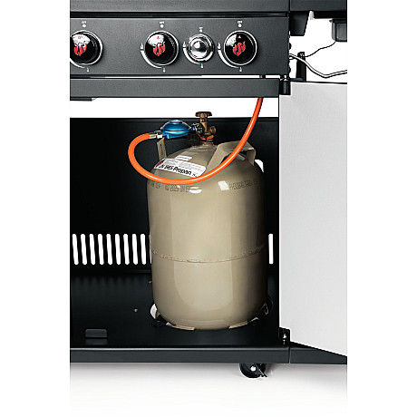 Landmann - Outdoor Kitchen 6.1 MaxX Svart - 6 brännare plus infrabrännare