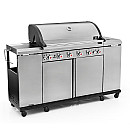 Landmann - Outdoor Kitchen 6.1 MaxX Rostfri + Kochwerk - FryUp - 2X5L