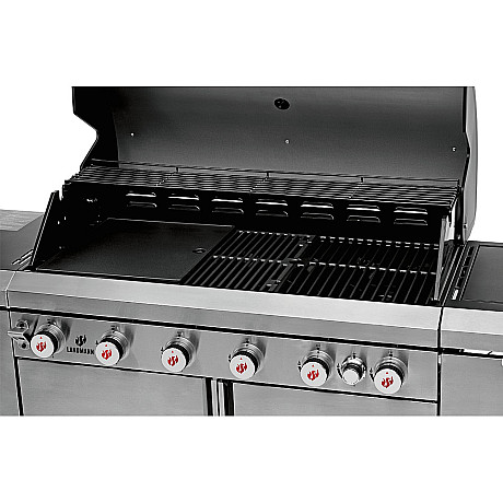 Landmann - Outdoor Kitchen 6.1 MaxX Rostfri + Kochwerk - FryUp - 2X5L