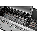 Landmann - Outdoor Kitchen 6.1 MaxX Rostfri + Kochwerk - FryUp - 2X5L