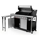 Landmann - Outdoor Kitchen 6.1 MaxX Rostfri - plancha & galler