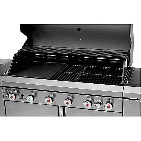 Landmann - Outdoor Kitchen 6.1 MaxX Rostfri - 6 brännare plus infrabrännare
