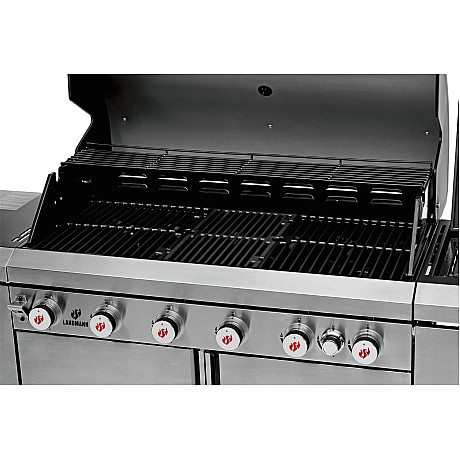 Landmann - Outdoor Kitchen 6.1 MaxX Rostfri - 6 brännare plus infrabrännare