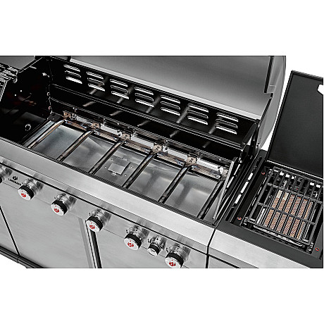 Landmann - Outdoor Kitchen 6.1 MaxX Rostfri - 6 brännare plus infrabrännare