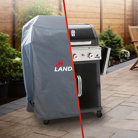 Landmann - Premium Grillöverdrag L - Extra slitstarkt grillöverdrag 100 x 120 x 60 cm