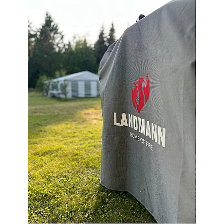 Landmann - Premium Grillöverdrag XL - Extra slitstarkt grillöverdrag 145 x 120 x 60 cm