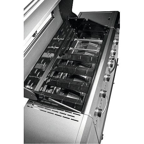 Landmann - Rexon 6.1 - 6 brännare plus sidobrännare för sås och tillbehör