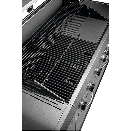 Landmann - Rexon 6.1 - 6 brännare plus sidobrännare för sås och tillbehör