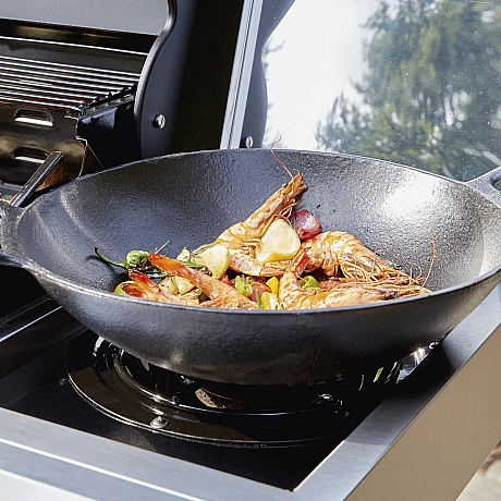 Landmann - Rexon 6.1 - 6 brännare plus sidobrännare för sås och tillbehör