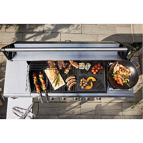 Landmann - Rexon 6.1 - 6 brännare plus sidobrännare för sås och tillbehör