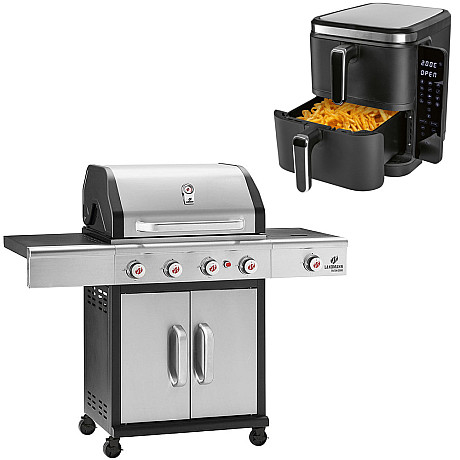 Landmann - Triton 4.1 CooK Rostfri+ Kochwerk - FryUp - 2X5L