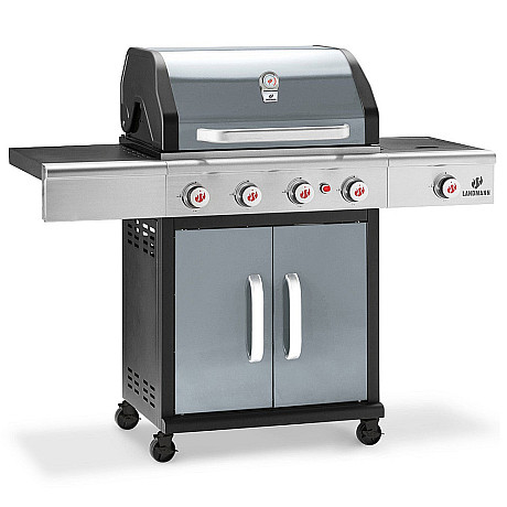 Landmann - Triton 4.1 MaxX Grå+  Kochwerk - FryUp - 2X5L