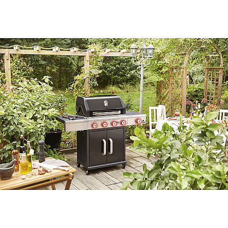 Landmann - Triton 4.1 MaxX - 4 brännare & infraröd sidobrännare