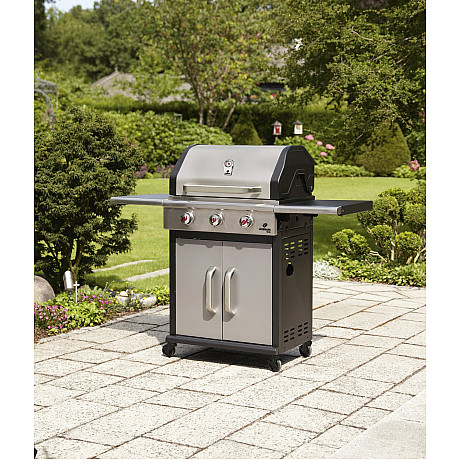 Landmann - Triton 3.0 Flex Rostfri - 3 brännare, system för jämn värmefördelning