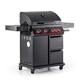 Gasolgrill Landmann - Cool Black 4.1 MaxX - kylbox & infraröd zon